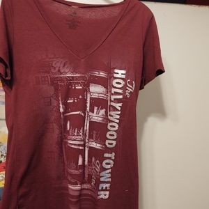 🥳 HOST PICK🥳Disney Tower of Terror Women's Short-sleeve Tee Sz XL EUC